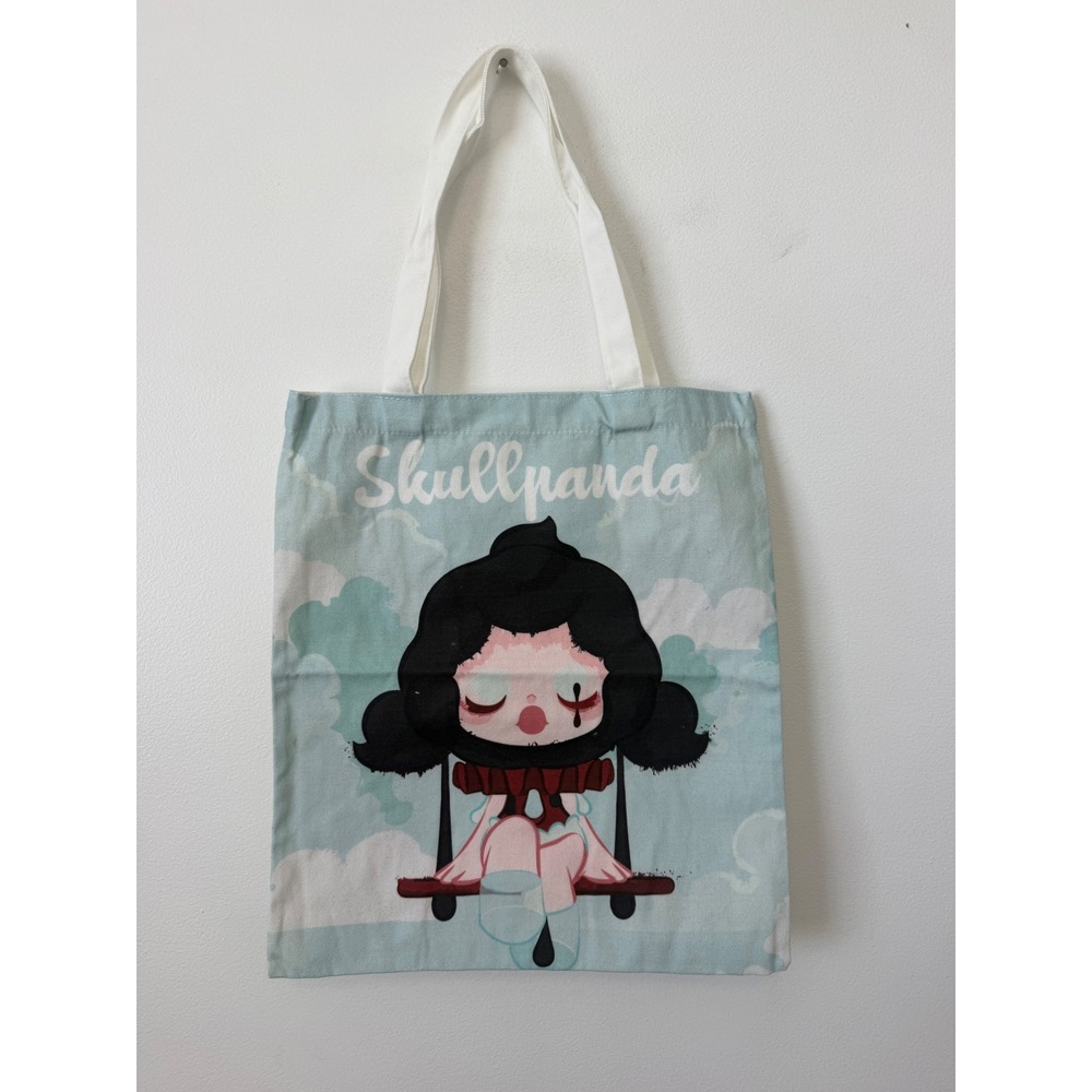 SKULLPANDA "Image of Reality" Inspired Canvas Tote – NWOT